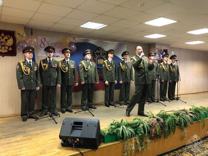 В подразделениях столичного главка Росгвардии прошли торжественные мероприятия, посвященные Международному женскому дню
