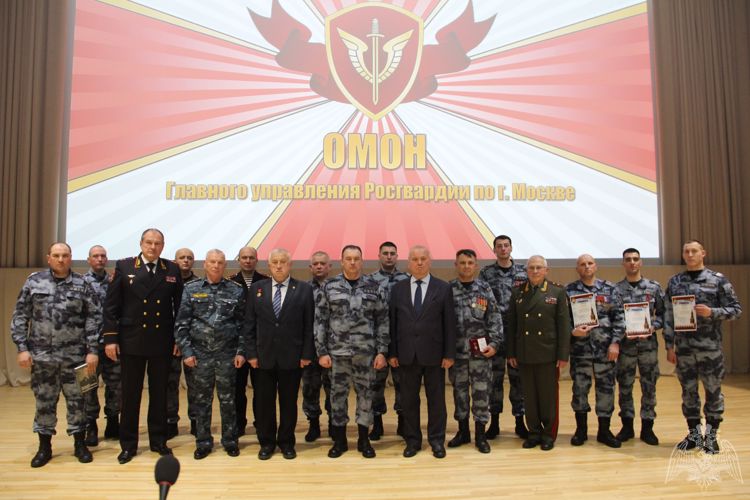 В столичном главке Росгвардии состоялось торжественное мероприятие, посвященное Дню защитника Отечества