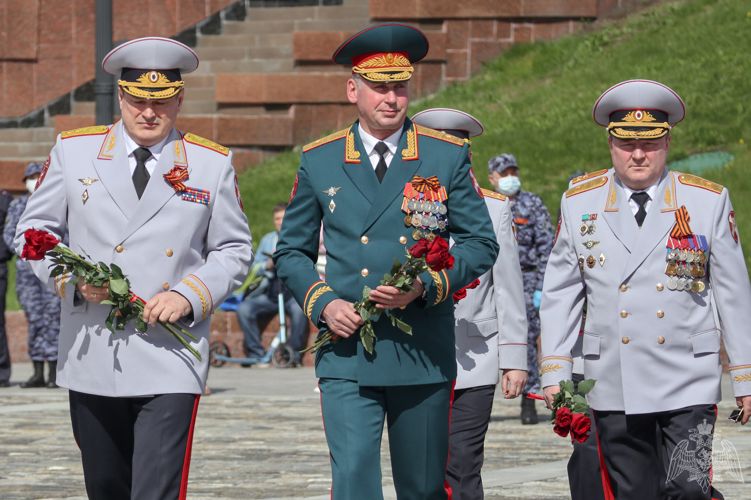 В Москве сотрудники Росгвардии провели памятные мероприятия, посвященные Дню Победы