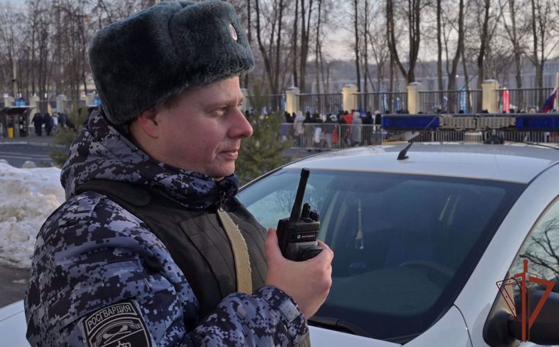 Росгвардия обеспечила безопасность проведения митинг-концерта в "Лужниках"