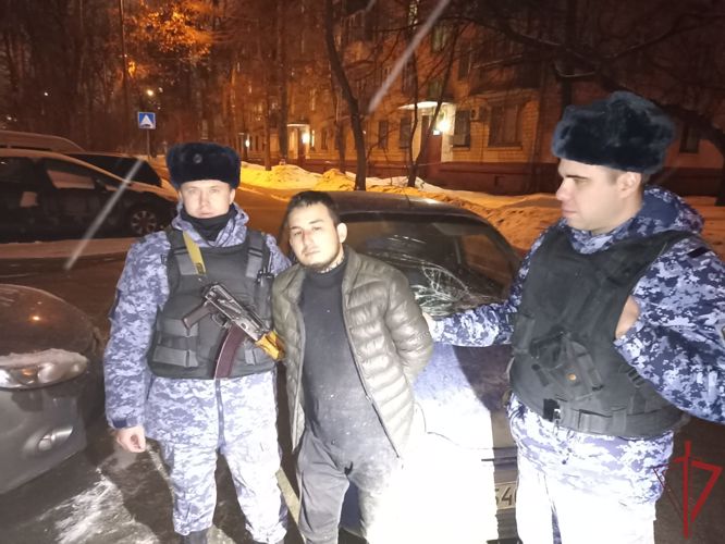 Росгвардейцы задержали нетрезвого водителя, устроившего ДТП в Москве