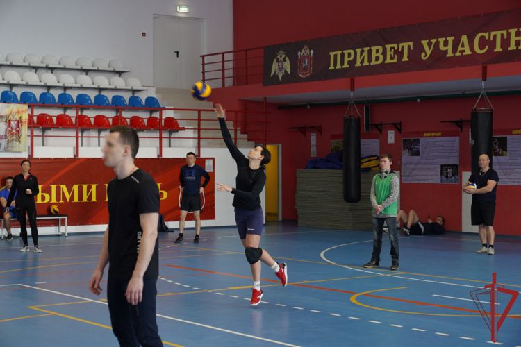В столичном главке Росгвардии завершился чемпионат по волейболу