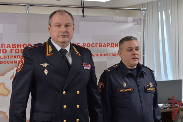 В столичном главке Росгвардии прошли торжественные мероприятия к 212-летию войск правопорядка