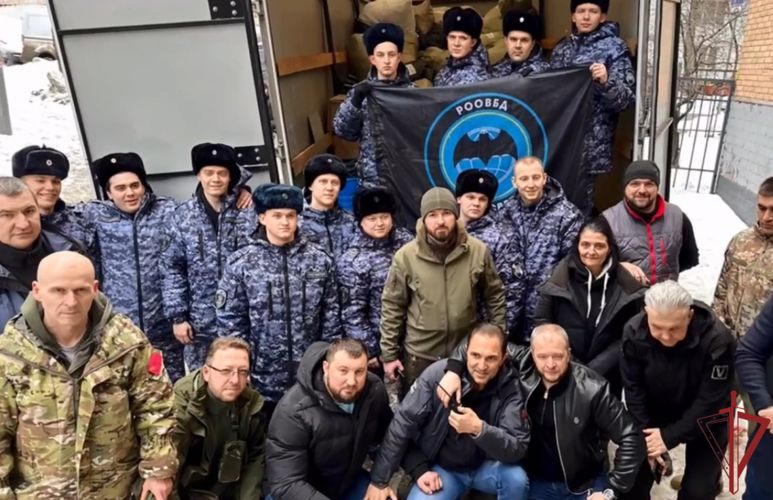 Cтоличные росгвардейцы приняли участие в гуманитарной миссии (ВИДЕО)