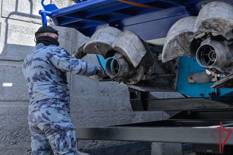 Спецназ Росгвардии приступил к патрулированию акватории Москвы-реки