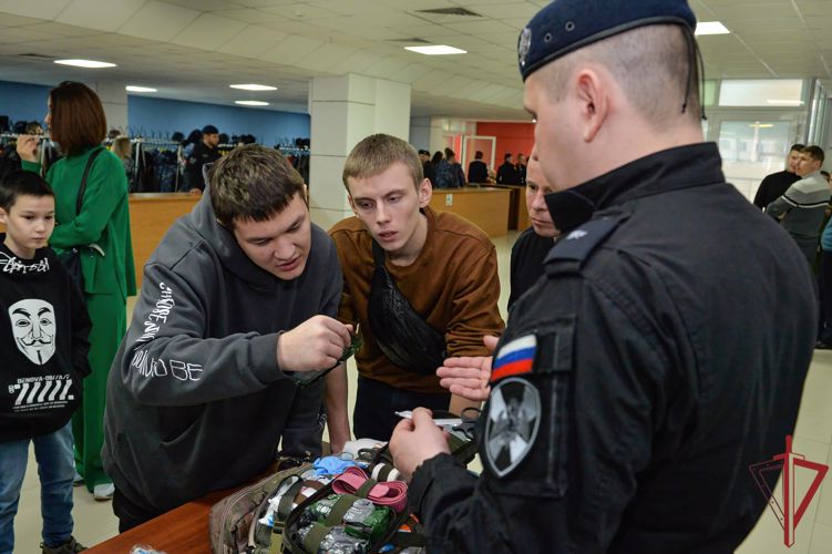 Столичный спецназ Росгвардии отметил 30-летие