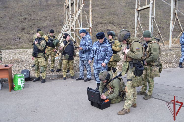 В ОМОН «Авангард» Росгвардии определили лучших операторов дронов