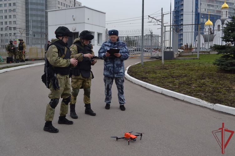 В ОМОН «Авангард» Росгвардии определили лучших операторов дронов