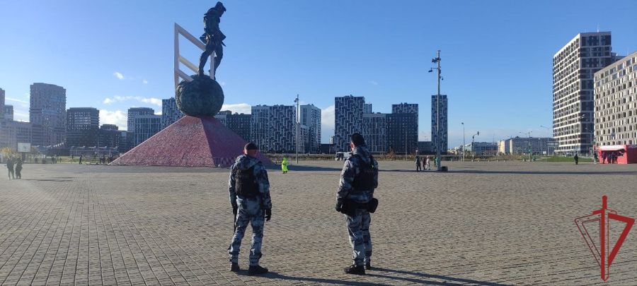 Правопорядок на футбольном матче РПЛ в столице обеспечили сотрудники Росгвардии