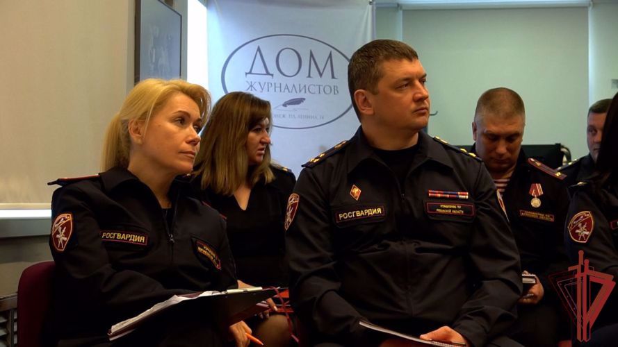 Начальник пресс-службы столичного главка Росгвардии приняла участие в учебно-методическом сборе в Воронеже
