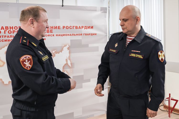В столичном главке Росгвардии наградили отличившихся сотрудников