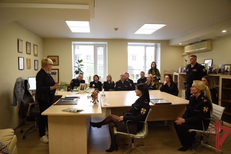 Начальник пресс-службы столичного главка Росгвардии приняла участие в учебно-методическом сборе в Воронеже