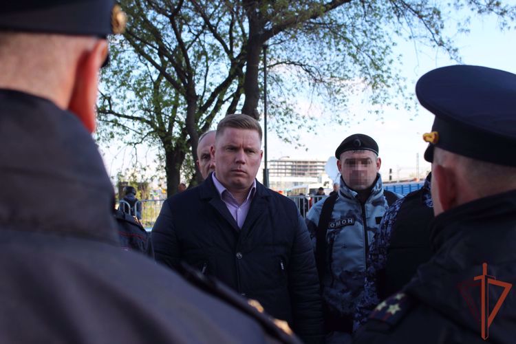 Росгвардия приняла участие в учениях по ликвидации пожара в высотном здании Москвы