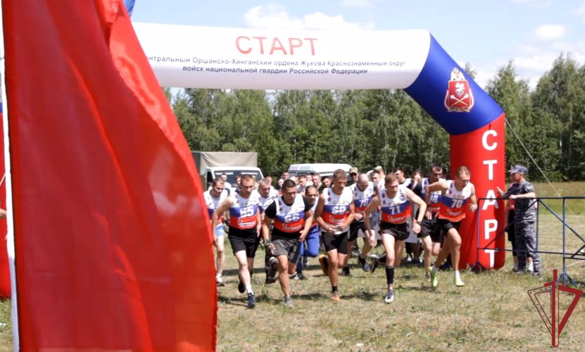 Команда столичного главка Росгвардии завоевала «золото» на чемпионате Центрального округа по легкоатлетическому кроссу