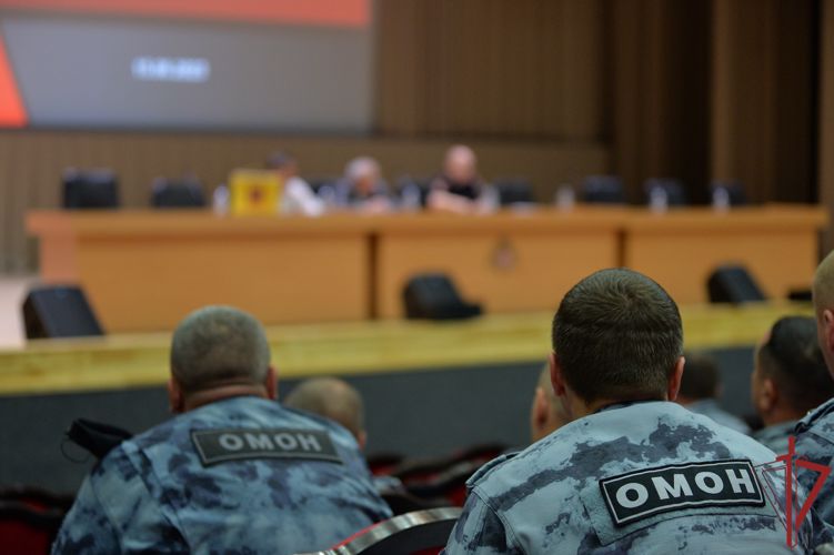 В столичном главке Росгвардии состоялся учебно-методический сбор с руководителями групп военно-политической подготовки