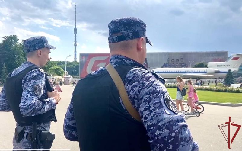 Росгвардейцы обеспечили безопасность на Фестивале «Движение первых» в Москве