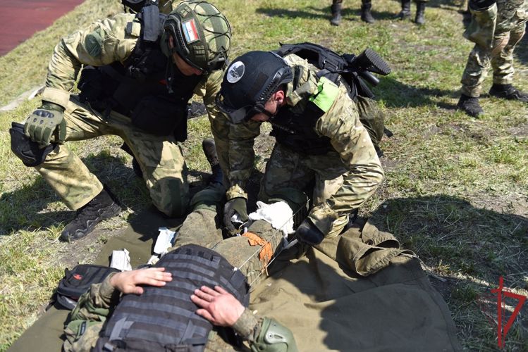 В столичном ОМОН «Авангард» определили лучших по военно-прикладным видам спорта