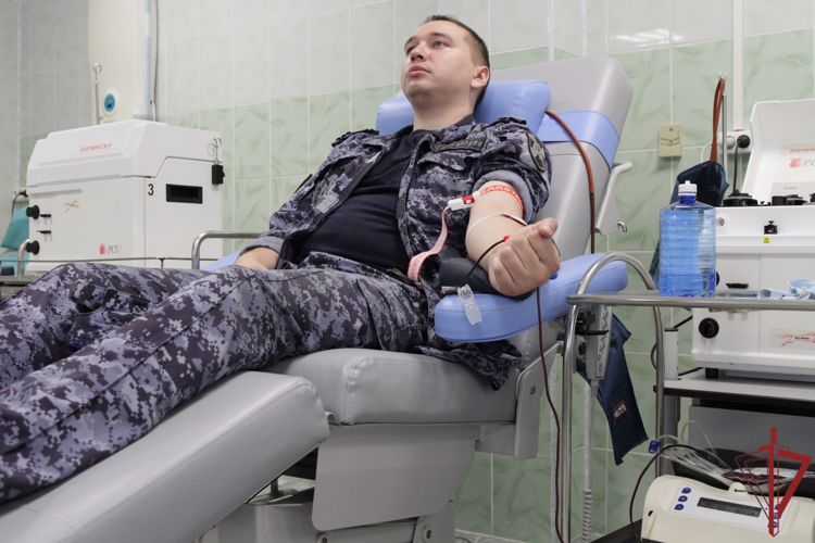 В столичном главке Росгвардии стартовала донорская акция «От сердца к сердцу»