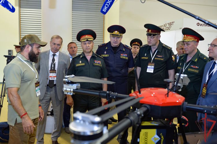Подразделения столичного главка приняли участие на выставке «День передовых технологий» в Москве