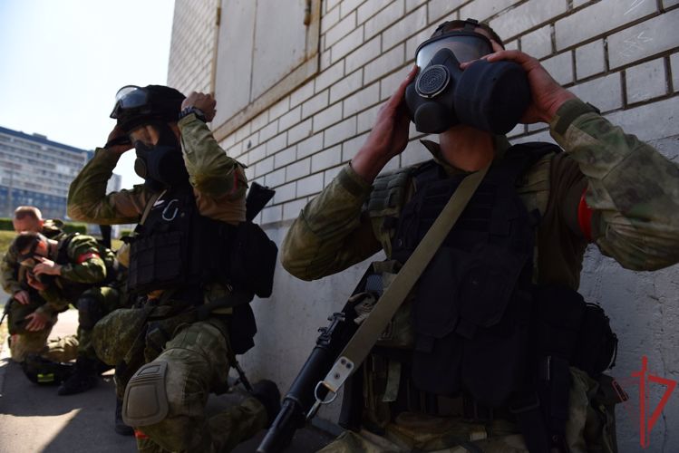 В столичном ОМОН «Авангард» определили лучших по военно-прикладным видам спорта