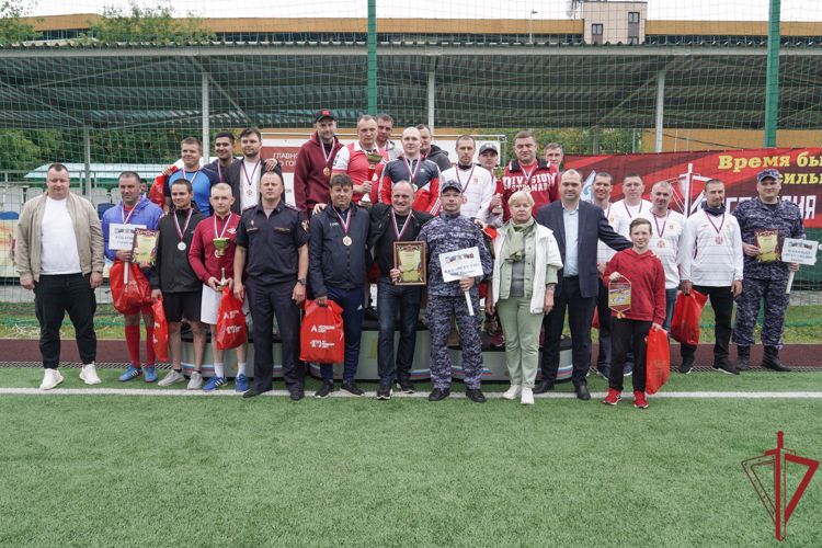 В столичном главке Росгвардии завершился чемпионат по мини-футболу
