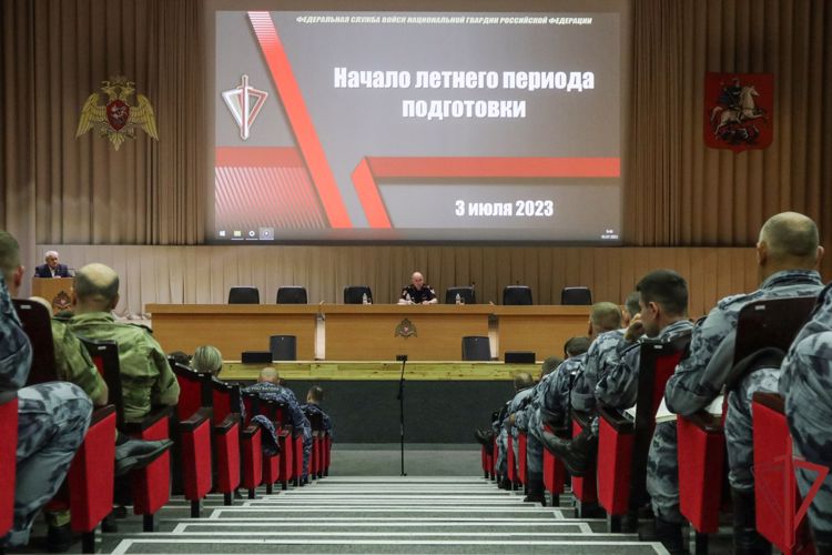 В столичном управлении Росгвардии стартовал летний период обучения