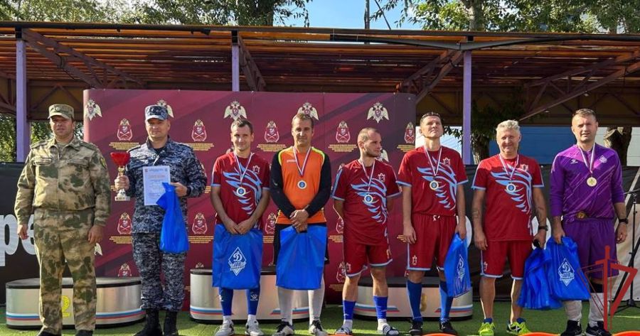Команда столичного главка Росгвардии завоевала золото в чемпионате Центрального округа по мини-футболу