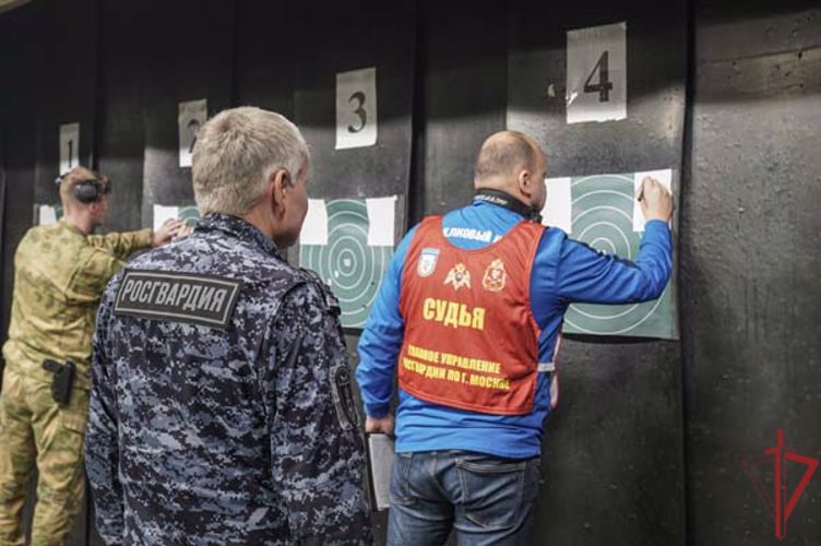 Завершился чемпионат столичного главка Росгвардии по стрельбе из боевого ручного стрелкового оружия
