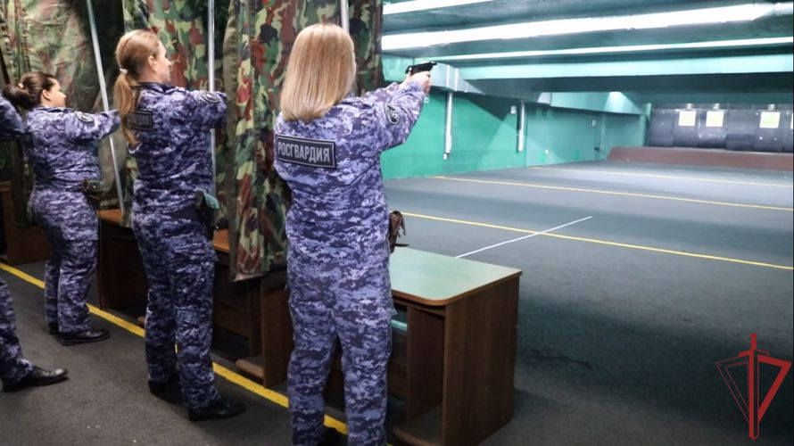 В столичном главке Росгвардии завершилась сдача итоговых зачетов за 2023 год