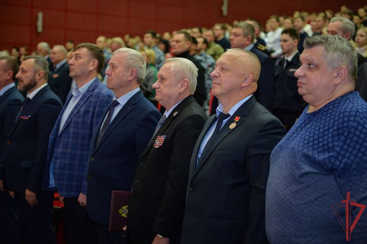 В столичном главке Росгвардии поздравили ветеранов