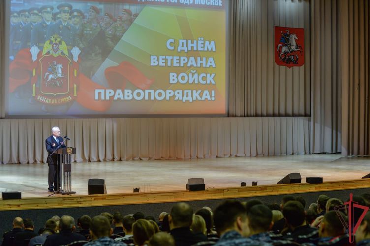 В столичном главке Росгвардии поздравили ветеранов