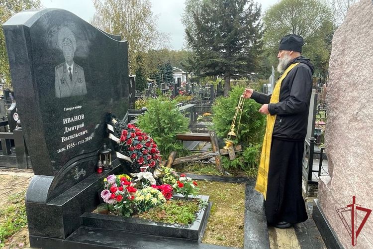 В столичном главке Росгвардии прошли мероприятия, посвященные памяти погибших правоохранителей
