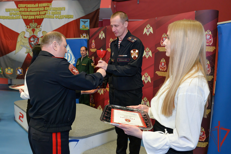 Команда столичного главка стала чемпионом Центрального округа Росгвардии по рукопашному бою
