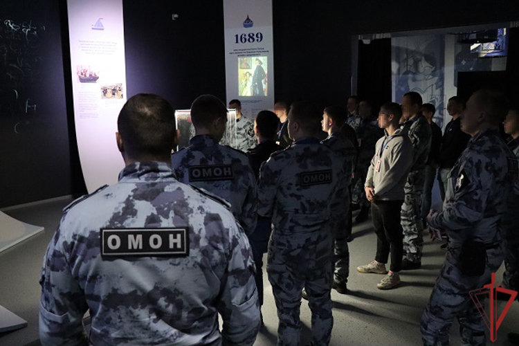 Сотрудники ОМОН «Авангард» посетили Международную выставку - форум «Россия» в Москве 