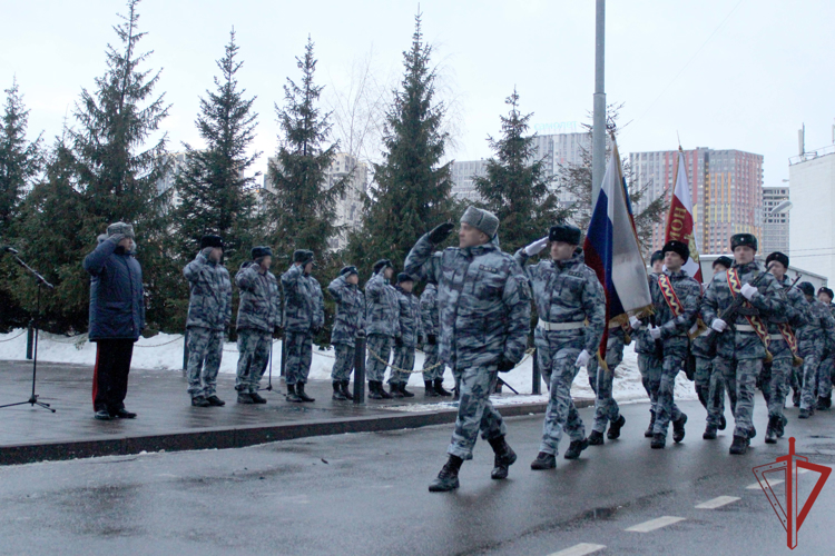 В Москве росгвардейцы торжественно присягнули на верность Родине и ее народу