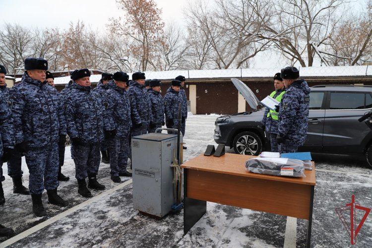 В столичном главке Росгвардии стартовал зимний период обучения
