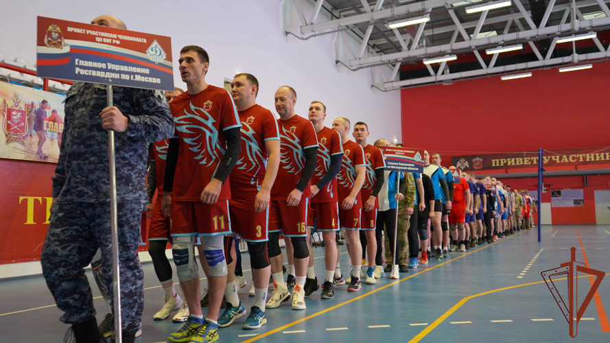 Чемпионат Центрального округа Росгвардии по волейболу завершился в Москве