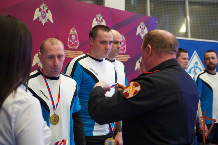 Чемпионат Центрального округа Росгвардии по волейболу завершился в Москве