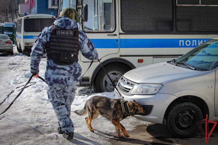 Учения прошли в столичном главке Росгвардии