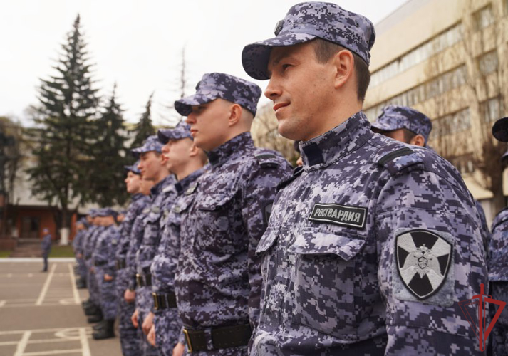 Выпуск росгвардейцев, прошедших профессиональное обучение состоялся в г. Москве (видео)