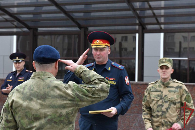 Сводный отряд столичных спецназовцев вернулся из командировки на Северный Кавказ (видео)