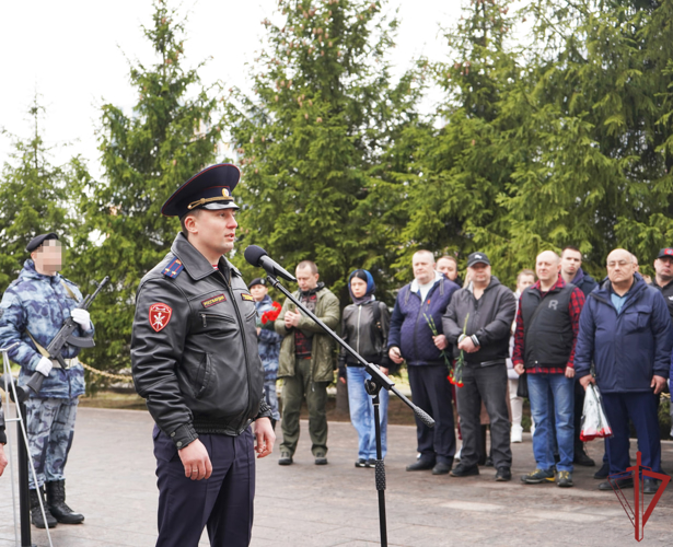 В Главном управлении Росгвардии по г. Москве почтили память погибших товарищей.