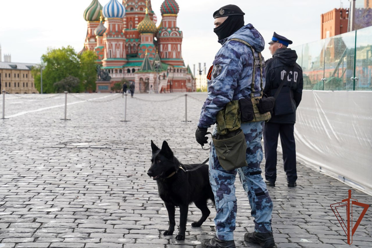 Росгвардия обеспечила безопасность генеральной репетиции парада ко Дню Победы в Москве