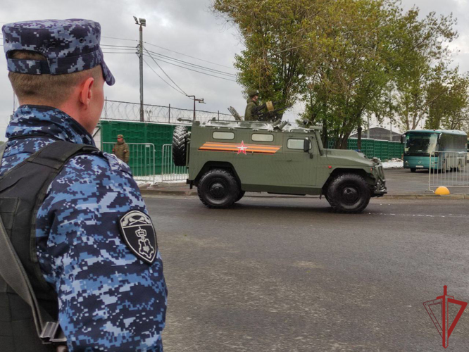 В День Победы Росгвардия обеспечивала безопасность на праздничных мероприятиях в столице