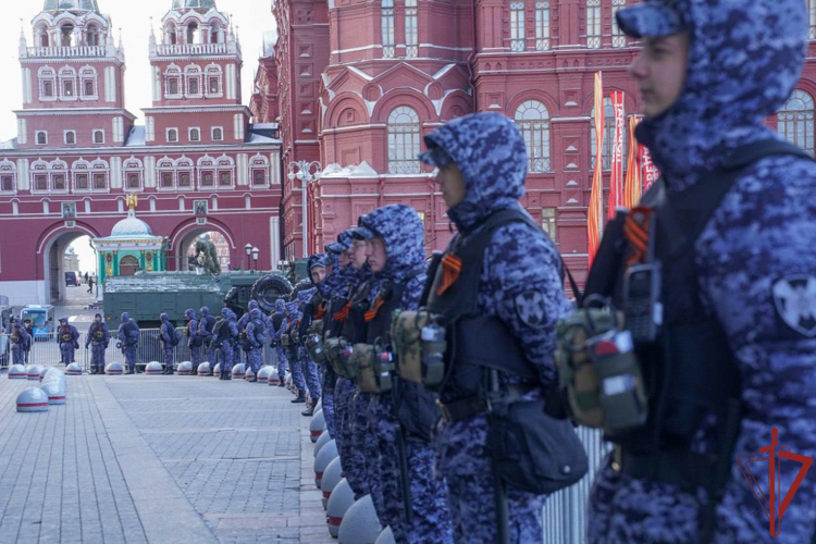 В День Победы Росгвардия обеспечивала безопасность на праздничных мероприятиях в столице