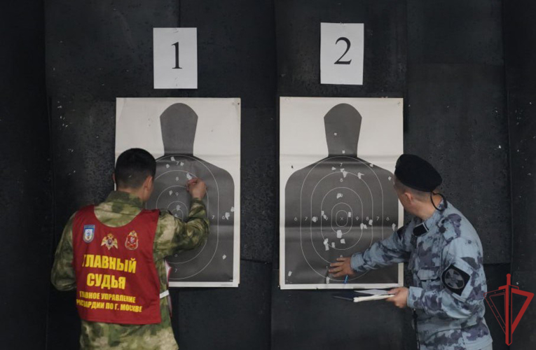 В столичном главке Росгвардии прошел чемпионат по служебному двоеборью