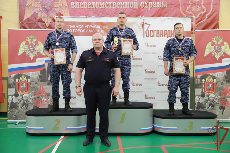В Москве прошёл спортивный праздник для росгвардейцев