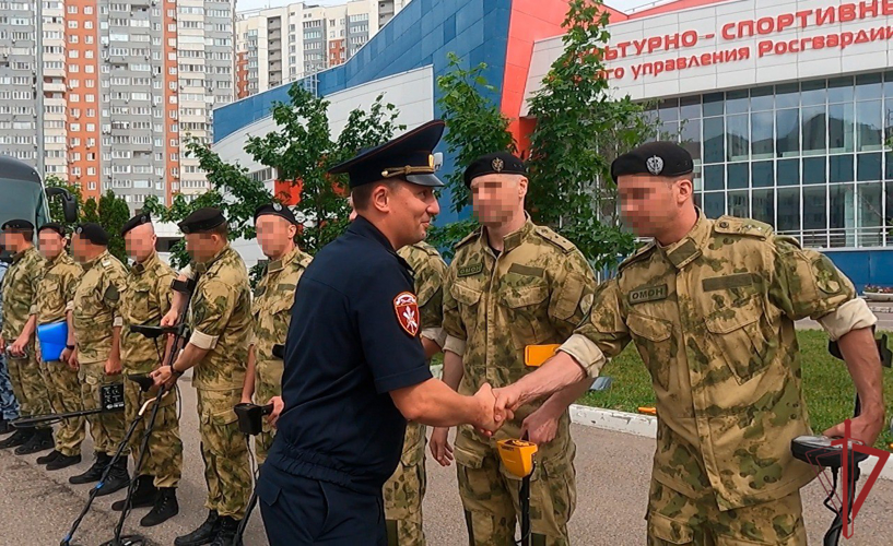 Росгвардейцы из московского спецназа начали поисковую экспедицию в рамках «Вахты памяти 2024»