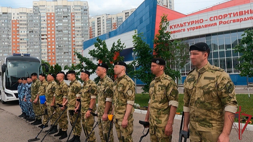Росгвардейцы из московского спецназа начали поисковую экспедицию в рамках «Вахты памяти 2024»