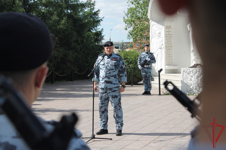 БОЙЦЫ СТОЛИЧНОГО ОМОН «АВАНГАРД» ПРИНЯЛИ ПРИСЯГУ